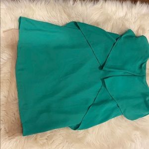 BCBG evergreen mini dress
